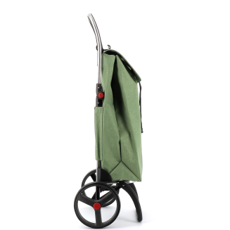 Wózek zakupowy Rolser I-Max Tweed 2LRSG Verde - 2