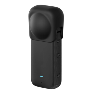  PULUZ PU812B Silicone Case for Insta360 X3 Lens (Black) - 5