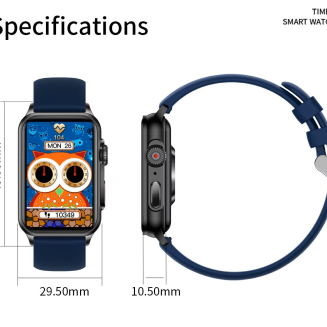 Smartwatch Damski RUBICON RNCF06 Black SMARUB215 - 15