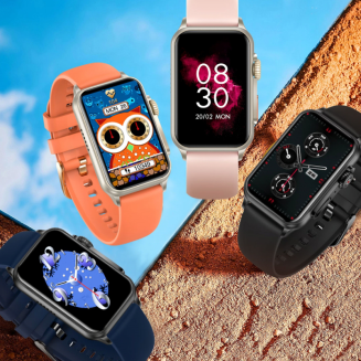 Smartwatch Damski RUBICON RNCF06 Black SMARUB215 - 5