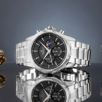 Zegarek Męski Giewont Chronograph Sapphire Srebrny GW9460-B2 - 5