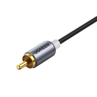 UGREEN CM451 USB-C-2x RCA Cable 1.5m (Black) - 2