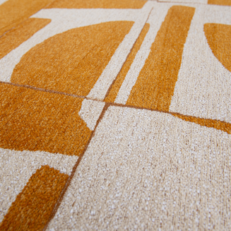 Dywan Louis de Poortere Craft Papercut curry - 2