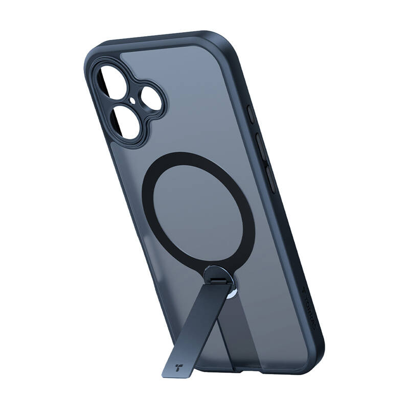  TORRAS Pstand Spin Case for iPhone 16 Plus (Black)
