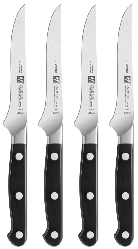  Set of 4 Zwilling Pro steak knives - 12 cm