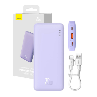 Powerbank Baseus Airpow 10000mAh 20W (fioletowy) - 10