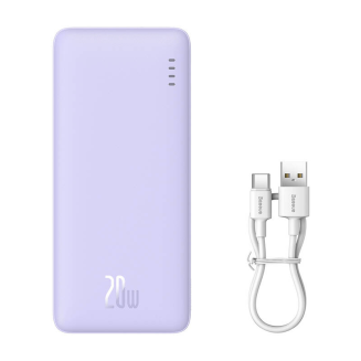 Powerbank Baseus Airpow 10000mAh 20W (fioletowy) - 2