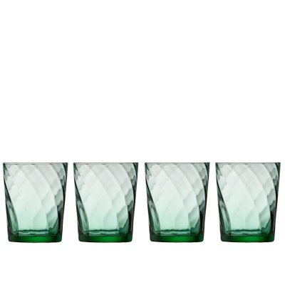 Szklanki do wody Lyngby Glas Vienna Green 300 ml - 4 szt.