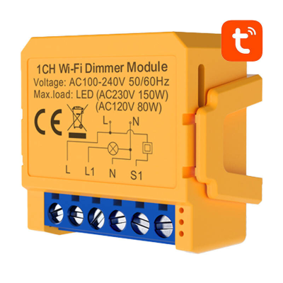 AVATTO DMS16-2 Wi-Fi 2-channel Tuya relay