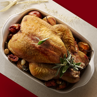 Naczynie żaroodporne Emile Henry Ultime 42x28 cm kremowe - 5