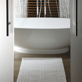  Aquanova Maks Taupe bathroom rug 60x60 cm - 4