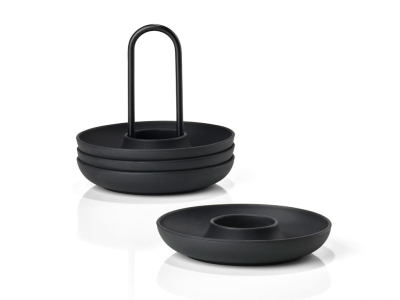  Zone Denmark Singles Black egg cups 4 pcs.