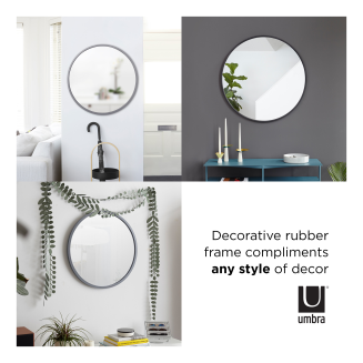Lustro ścienne Umbra Hub 60 cm Black - 7