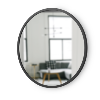 Lustro ścienne Umbra Hub 60 cm Black | SZYBKA WYSYŁKA 24H - 2