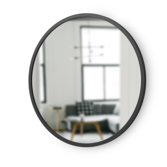 Lustro ścienne Umbra Hub 60 cm Black - 2