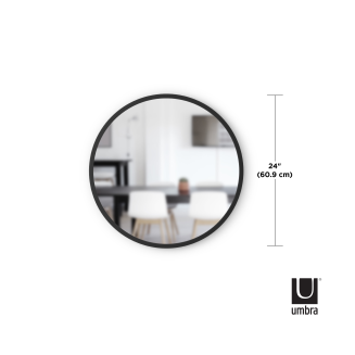 Lustro ścienne Umbra Hub 60 cm Black - 4