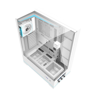 Obudowa komputerowa Darkflash DY450L PRO (biała) + 1 wentylator - 6