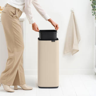 Kosz Brabantia Bo Touch Bin 30l Soft Beige - 9