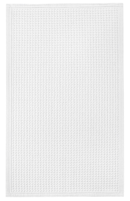 Mata łazienkowa Bricini Be Vegan White 50x80 cm
