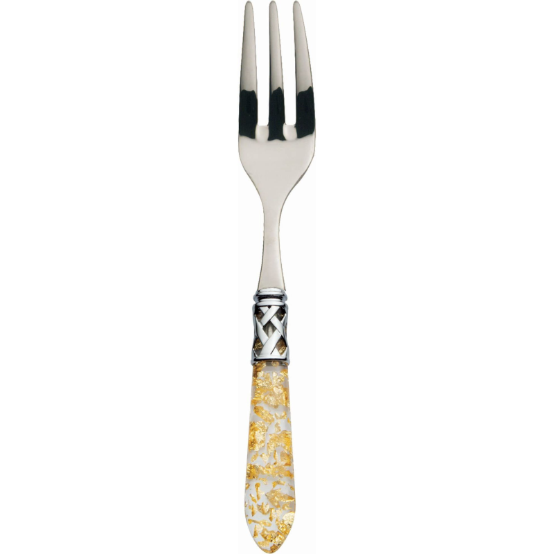 Widelczyk do ciasta Casa Bugatti Aladdin Gold/Steel