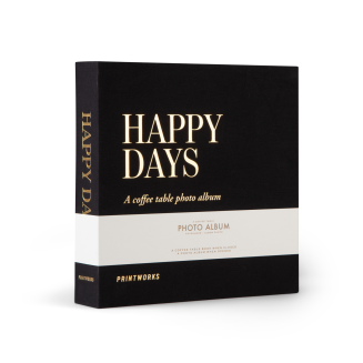 Fotoalbum - Happy Days Black S | PRINTWORKS - 2