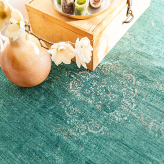 Dywan Louis de Poortere Fading World Medallion jade - 8