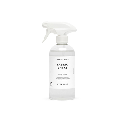 Spray do tkanin o zapachu drzewa sandałowego Steamery 500 ml