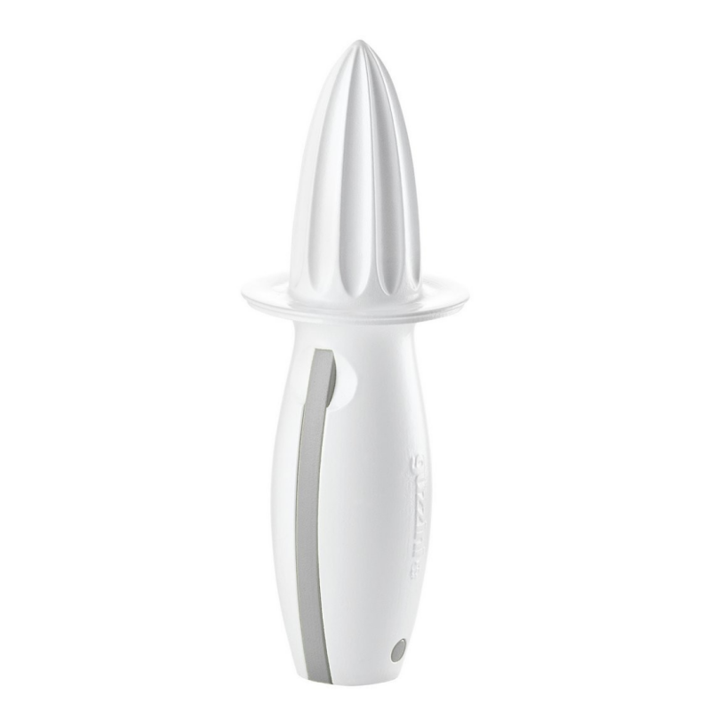 Guzzini My Kitchen Squeeze&Grate citrus juicer with grater, gray