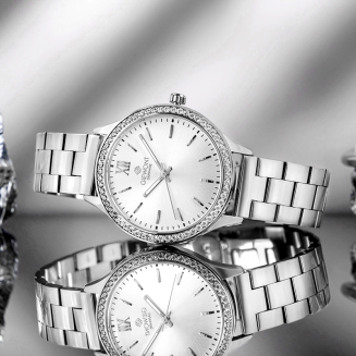 Zegarek Damski Giewont Sapphire Srebrny GW1140-B1 - 7