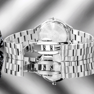 Zegarek Damski Giewont Sapphire Srebrny GW1140-B1 - 8