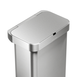  Simplehuman Sensor Liner Pocket 58l basket with motion and voice sensor, steel - 3