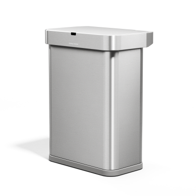 Kosz Simplehuman Sensor z czujnikiem ruchu i głosu Stal 58l