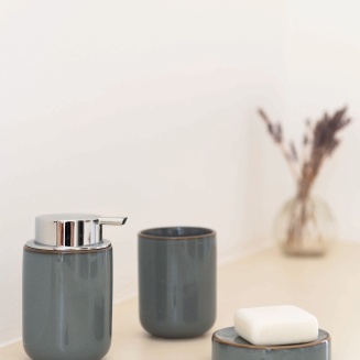  Sorema Sal magnetic gray soap dispenser - 3