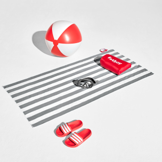 Ręcznik plażowy z poduszką Fatboy Beach Baggy Stone Grey | SZYBKA WYSYŁKA 24H - 6