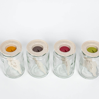 PLASTIA Pokrywa fermentacyjna 11 cm czerwony - 4