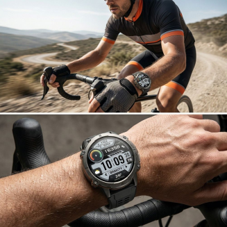 Smartwatch Gravity Czarny Pasek + Bransoleta GT42-1 - 2