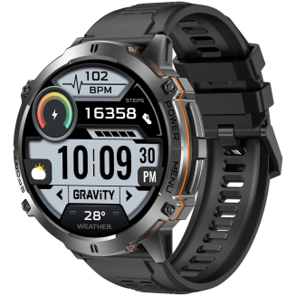 Smartwatch Gravity Czarny Pasek + Bransoleta GT42-1 - 7