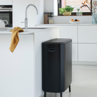Kosz Brabantia Bo Touch Bin 2x30l czarny - 7