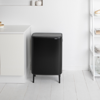 Kosz Brabantia Bo Touch Bin Hi 2x30 l Matt Black - 5