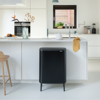 Kosz Brabantia Bo Touch Bin Hi 2x30 l Matt Black - 7