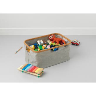 Składany kosz na pranie Brabantia 40l szary - 5