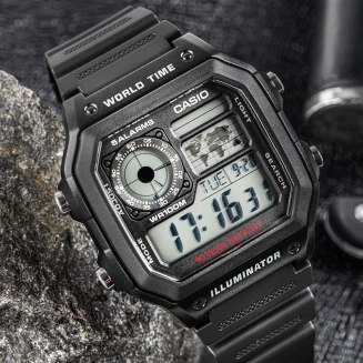 Zegarek Męski CASIO AE-1200WH-1AVDF + BOX - 5