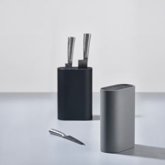  Zone Denmark Singles Taupe Knife Block - 2