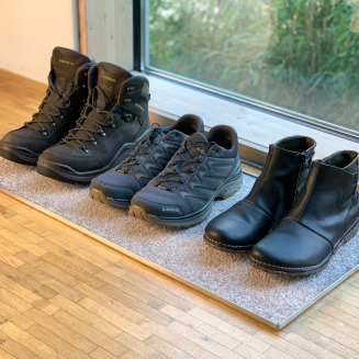 Podkładka na buty Keilbach Perfetto 77x37 cm piaskowa - 3