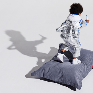 Pufa dla dzieci Fatboy Junior Stonewashed Blue 130x100 cm - 3
