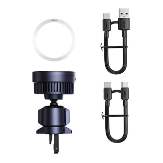  BASEUS MagPro Car Holder Qi2 Charger 15W (Black) - 6