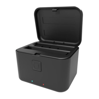 Etui ładujące Puluz do Insta360 X5 (czarne) - 2