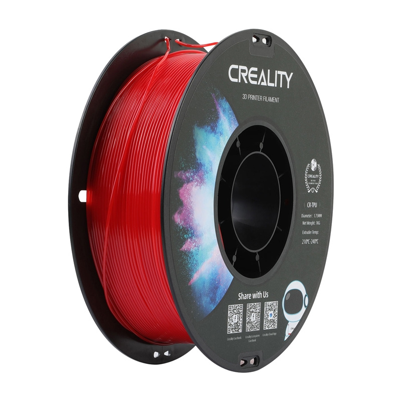Filament CREALITY TPU (czerwony)