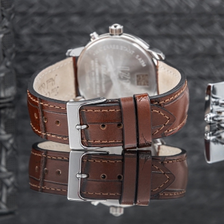 Zegarek Męski ZEPPELIN LZ121 Mediterranee Moonphase 9636-5 + BOX - 7