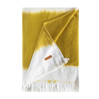 Ręcznik plażowy Bricini Fancy Mustard 85x175 cm - 2